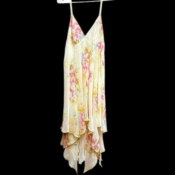 Vintage Victoria's Secret Collection Babydoll Slip Dress 8 Floral Fairy Ethereal - Picture 1 of 5